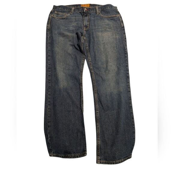 Men's Red Camel‎ blue denim jeans size 36x32 - Picture 4 of 7